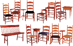 Handcrafted Shaker Chairs Handmade in Vermont